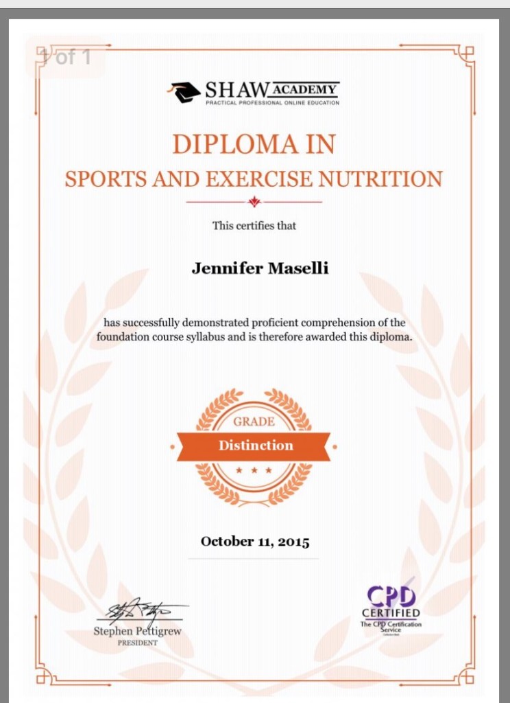 Certified Running Coach 